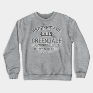 Property of Greendale Community College Crewneck Sweatshirt